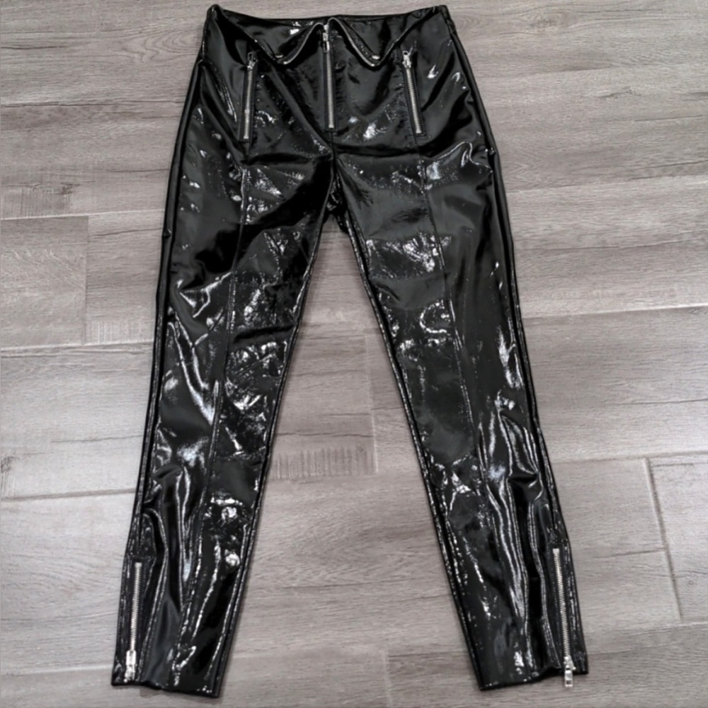 Twiin High Waisted Vinyl Pants